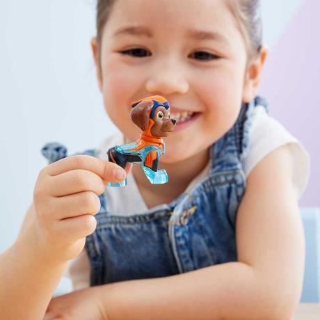 Игровой набор Paw Patrol Большие грузовики Большой спасательный ховеркрафт-трансформер с водителем Зумой (SM17776/5017) - фото 10