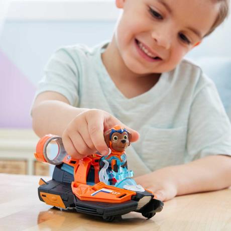 Игровой набор Paw Patrol Большие грузовики Большой спасательный ховеркрафт-трансформер с водителем Зумой (SM17776/5017) - фото 11