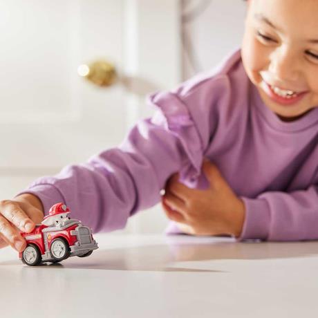 Игровой набор Paw Patrol Спасательный мини-автомобиль с водителем Маршалл (SM17791/4564) - фото 6