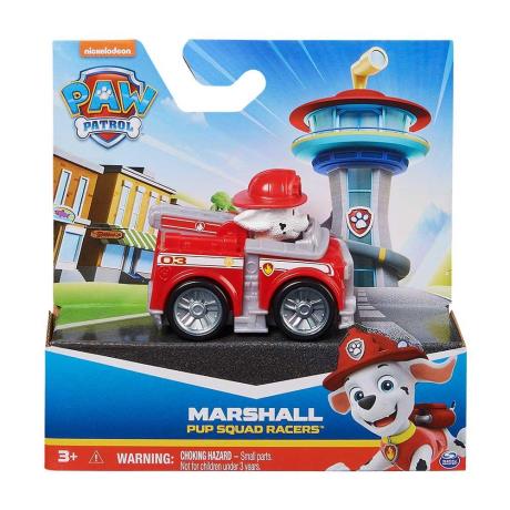 Игровой набор Paw Patrol Спасательный мини-автомобиль с водителем Маршалл (SM17791/4564) - фото 0