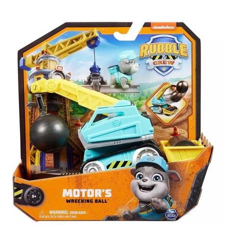 Стенобитная машина Rubble & Crew с фигуркой Мотора (SM28500/6069659) - фото 1