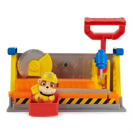 Игровой набор Rubble & Crew Мастерская Крепыша с кинетическим песком (SM28511/6067082) - фото 4