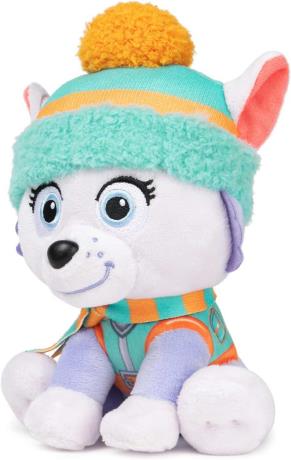 М'яка іграшка Paw Patrol Зимові свята Еверест 15 см (SM33351/6068122) - фото 3