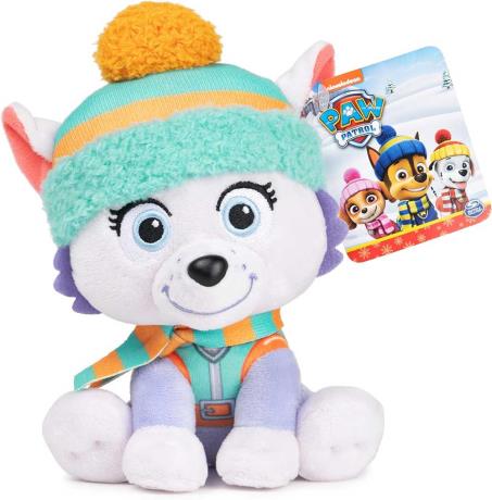 М'яка іграшка Paw Patrol Зимові свята Еверест 15 см (SM33351/6068122) - фото 5