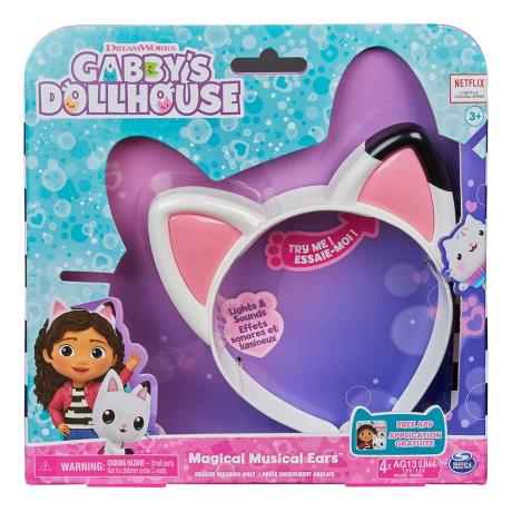 Обруч Gabby's Dollhouse Котячі вушка Габбі зі світлом і звуками (SM36201/6060413) - фото 0