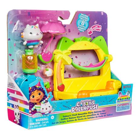 Ігровий набір Gabby's Dollhouse Балкон Кексика смузі-вечірка (SM36259/6071359) - фото 0