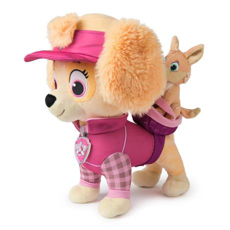Gund.Щенячий патруль: мягкая игрушка – Щенячий Скай с любимцем (30 см) (SM47401/7700) - фото 3