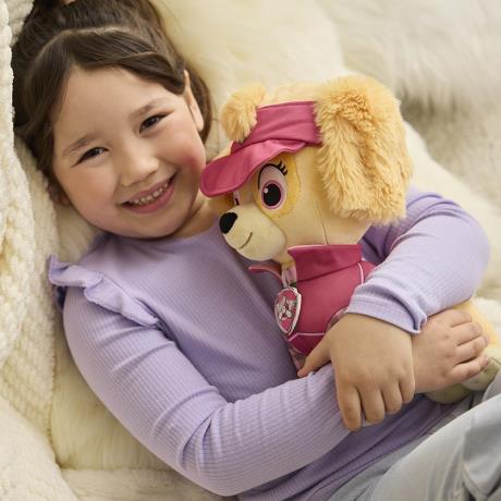 Gund.Щенячий патруль: мягкая игрушка – Щенячий Скай с любимцем (30 см) (SM47401/7700) - фото 6