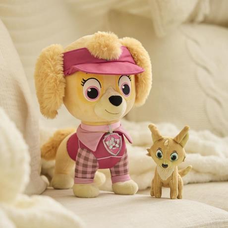 Gund.Щенячий патруль: мягкая игрушка – Щенячий Скай с любимцем (30 см) (SM47401/7700) - фото 7