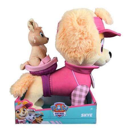 Gund.Щенячий патруль: мягкая игрушка – Щенячий Скай с любимцем (30 см) (SM47401/7700) - фото 8