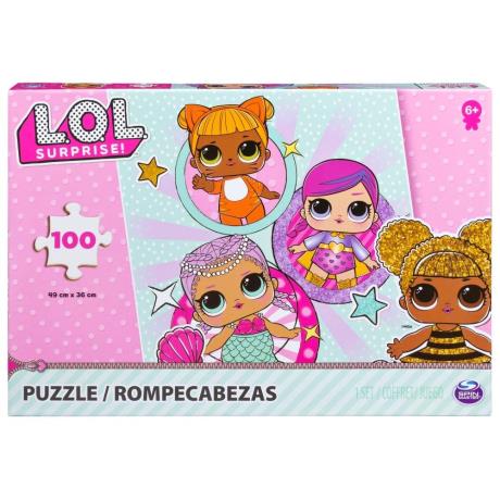 Пазл L.O.L. Surprise (49см * 36 см; 100 частин) (SM98343/6052480) - фото 1