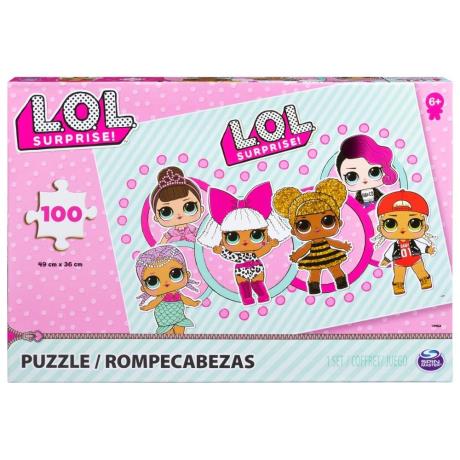 Пазл L.O.L. Surprise (49см * 36 см; 100 частин) (SM98343/6052480) - фото 0