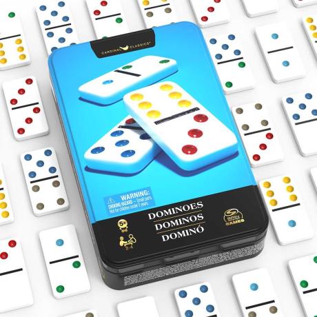 Настольная игра Spin Master Домино в жестяной коробке (SM98405/6065369) - фото 1