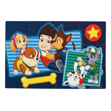 Деревянный пазл Paw Patrol Щенячий патруль 4 в 1 (SM98490/6040049) - фото 7