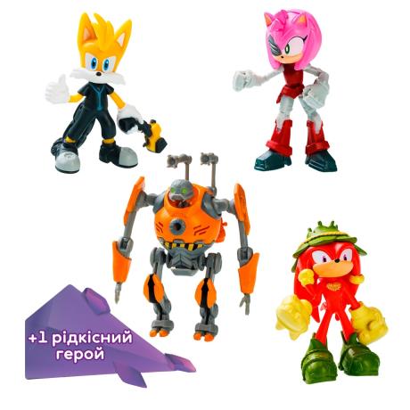 Набор фигурок Sonic Prime Приключения Тэйлза 5 фигурок 6,5 см (SON2040A) - фото 1