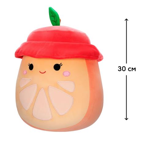 Мягкая игрушка Squishmallows Апельсин Орион 30 см (SQCR05435) - фото 0