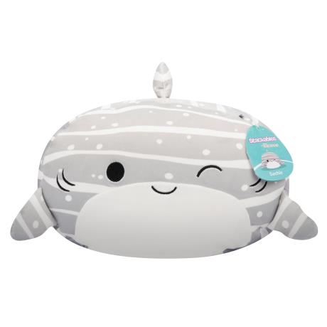 Мягкая игрушка Squishmallows Китовая акула Сачи 30 см (SQCR06550) - фото 6