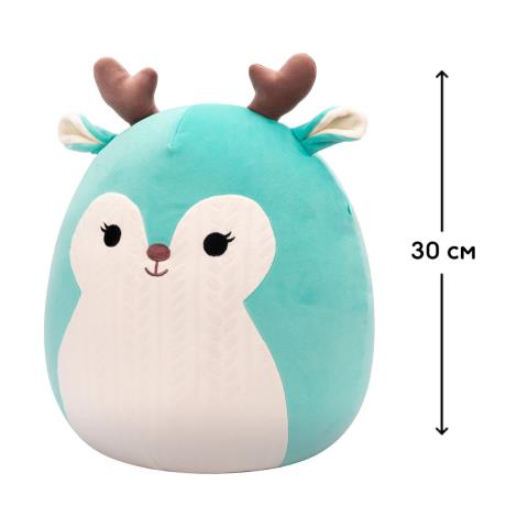 Мягкая игрушка Squishmallows Олень Лопсанг 30 см (SQCR06688) - фото 1