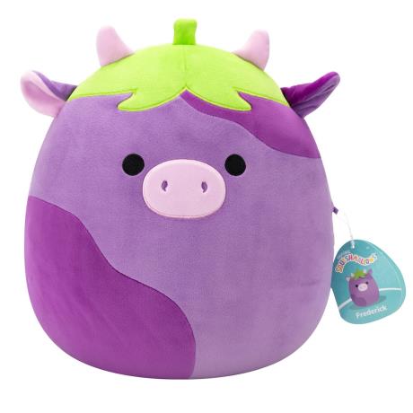 Мягкая игрушка Squishmallows Коровка-баклажан Фредерик 30 см (SQCR07969) - фото 6