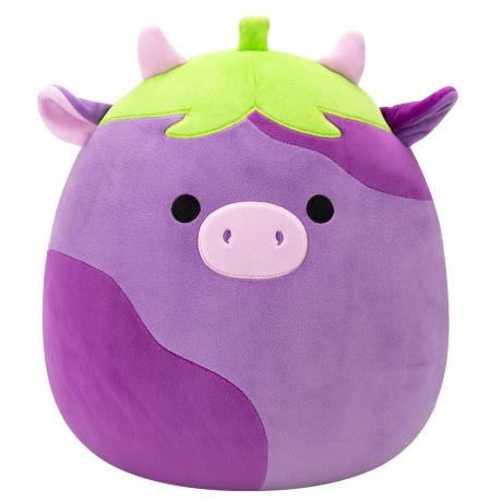 Мягкая игрушка Squishmallows Коровка-баклажан Фредерик 30 см (SQCR07969) - фото 0