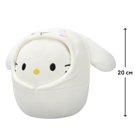 М'яка іграшка Squishmallows Хелоу Кітті в образі Сіннаморолл 20 см (SQSN00389) - фото 4