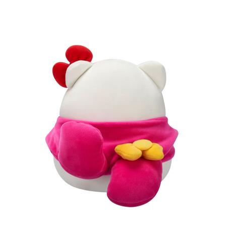 Мягкая игрушка Squishmallows Хэллоу Китти в образе Моя Мелоди 20 см (SQSN00390) - фото 1