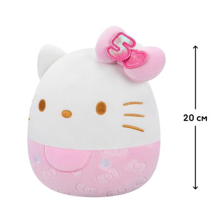 Мягкая игрушка Squishmallows Hello Kitty в розовом 20 см (SQSN00497) - фото 1
