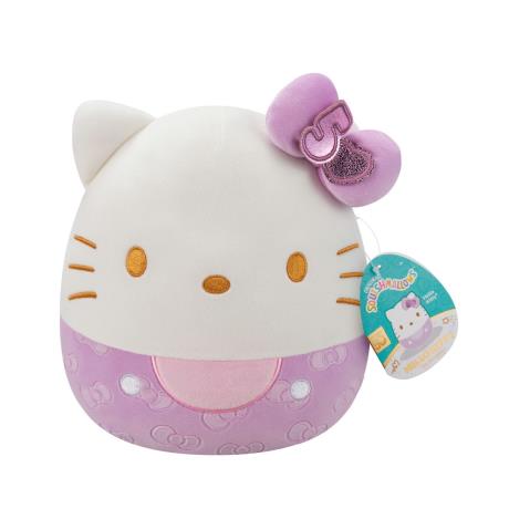 М'яка іграшка Squishmallows Hello Kitty в пурпуровому 20 см (SQSN00499) - фото 6