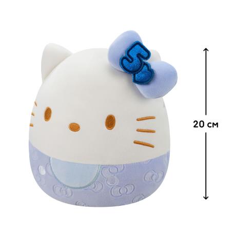 Мягкая игрушка Squishmallows Hello Kitty в синем 20 см (SQSN00500) - фото 1