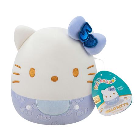 Мягкая игрушка Squishmallows Hello Kitty в синем 20 см (SQSN00500) - фото 6