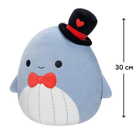 М'яка іграшка Squishmallows Синій кит Самір 30 см (SQVA00873) - фото 1