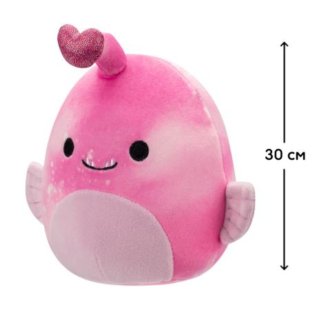 Мягкая игрушка Squishmallows Рыба-удильщик Си 30 см (SQVA00874) - фото 1