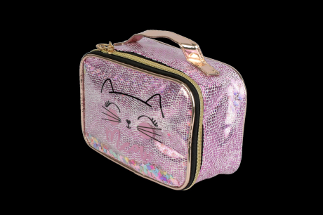 Косметичка Lukky Кошка с конфетти 21x13x12 см (T21398) - фото 3