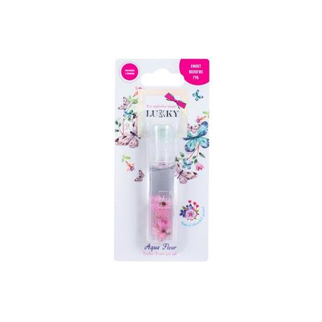 Дитяча олія-блиск для губ Lukky роликовий з рожевими квітами (T22004) - фото 1
