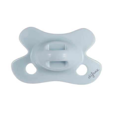 Пустушка силіконова Difrax Natural Newborn Uni з 0 міс. блакитний (UN113 Ice) - фото 0