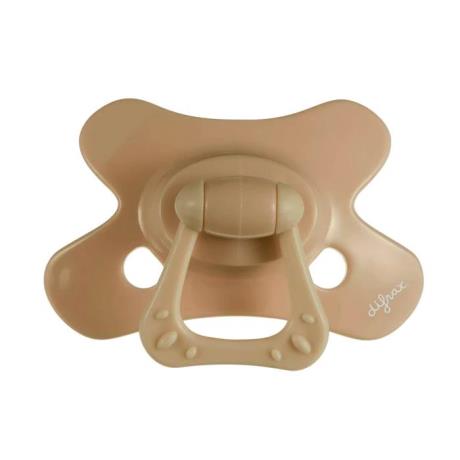 Пустушка силіконова Difrax Natural Uni з 6 міс. коричневий (UN127 Caramel) - фото 0