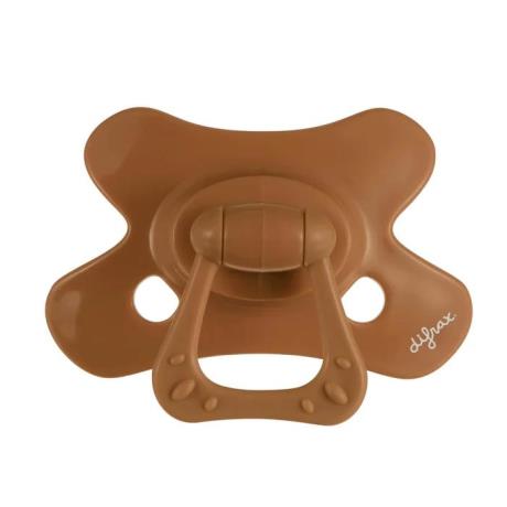 Пустушка силіконова Difrax Natural Uni з 20 міс. коричневий (UN803 Cinnamon) - фото 0