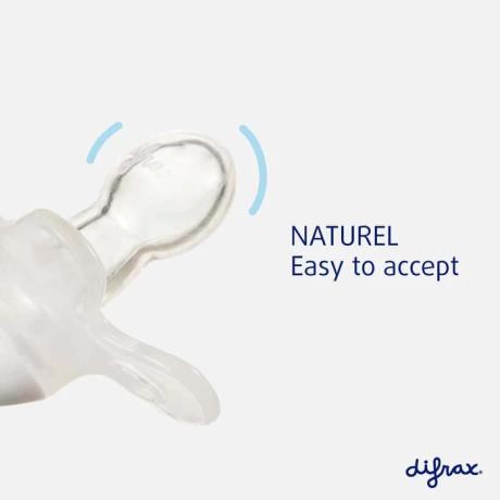 Пустушка силіконова Difrax Natural Uni з 12 міс. чорний (UN804 Blackberry) - фото 0