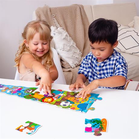 Пазл Fisher-Price Макси Мои веселые друзья (VT1711-10) - фото 1