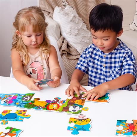 Пазл Fisher-Price Макси Мои веселые друзья (VT1711-10) - фото 2