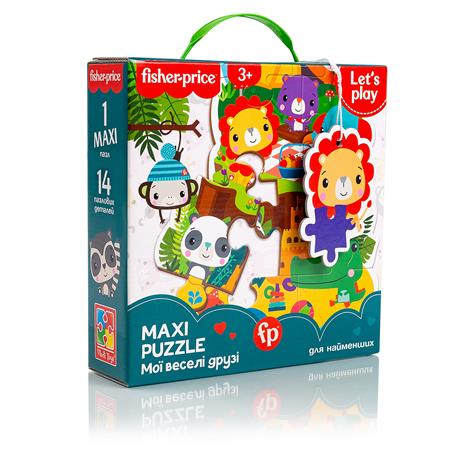 Пазл Fisher-Price Макси Мои веселые друзья (VT1711-10) - фото 5