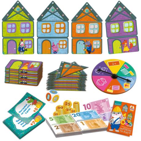Настільна гра Vladi Toys Заробляй та будуй (VT2312-04) - фото 2