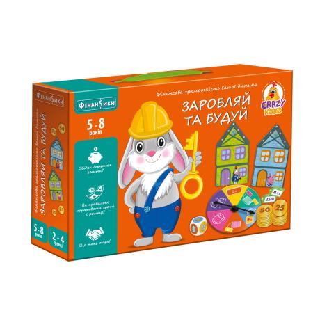 Настільна гра Vladi Toys Заробляй та будуй (VT2312-04) - фото 0