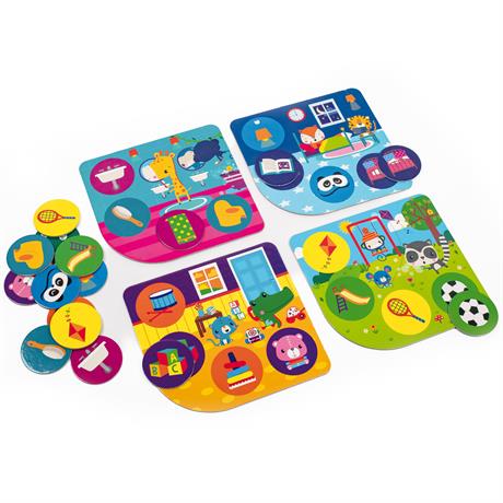 Настільна гра Fisher Price Лото Мій день зі звірятами (VT2910-02) - фото 2