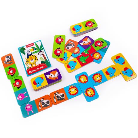 Настільна гра Fisher Price Доміно Звірята (VT2910-03) - фото 2
