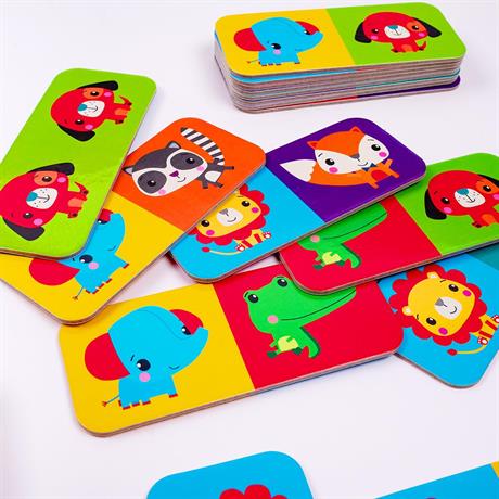 Настільна гра Fisher Price Доміно Звірята (VT2910-03) - фото 4