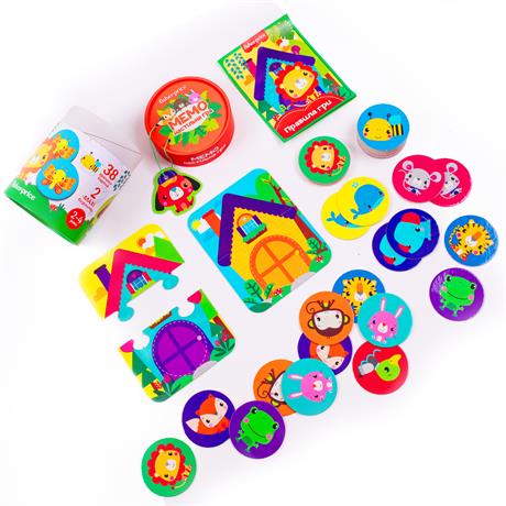 Настільна гра Fisher Price Мемо Звірятка (VT2910-04) - фото 1