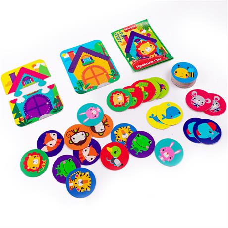 Настільна гра Fisher Price Мемо Звірятка (VT2910-04) - фото 2