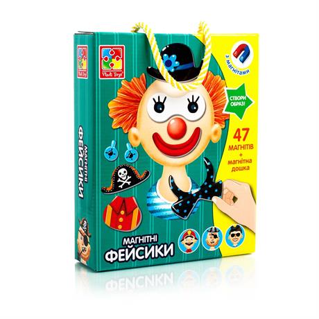 Магнітна гра Vladi Toys Фейсики (VT3702-15) - фото 0