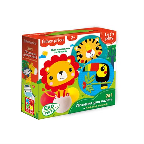 Набір для ліплення Fisher Price Казковий зоопарк з екотістом (VT4502-03) - фото 0